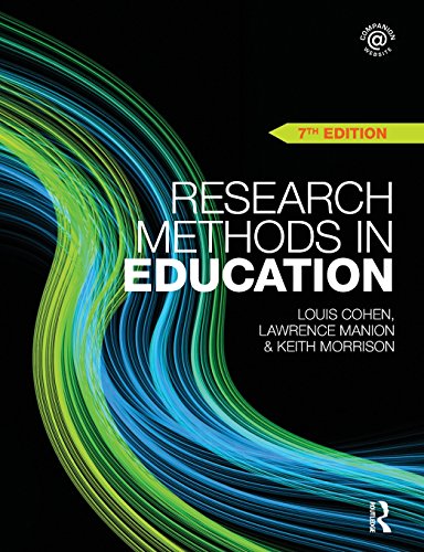 Research Methods in Education by Louis Cohen — eBook cover