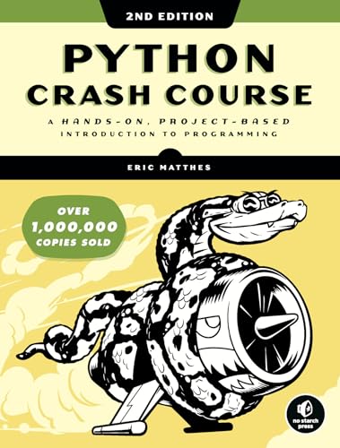 Python Crash Course by Eric Matthes — eBook cover