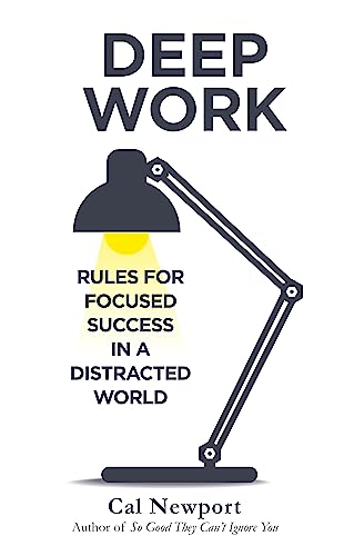 Deep Work by Cal Newport — eBook cover